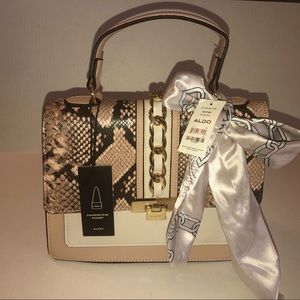 Brand New ALDO asaythiel Satchel with scarf